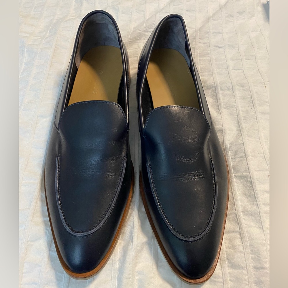 Everlane Women's Modern Loafer Size Black Leather